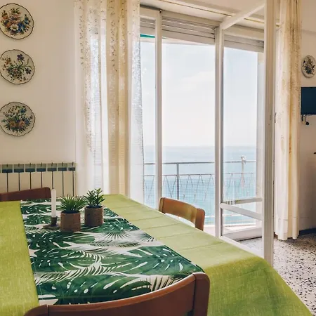177 - Casa Angela, Vista Mare, 5 Min Dalla سانريمو