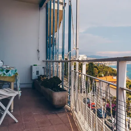 177 - Casa Angela, Vista Mare, 5 Min Dalla شقة