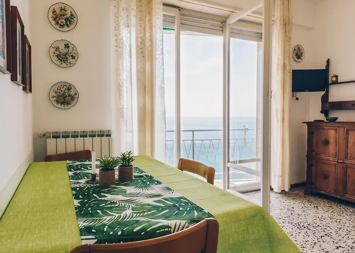 177 - Casa Angela, Vista Mare, 5 Min Dalla Sanremo